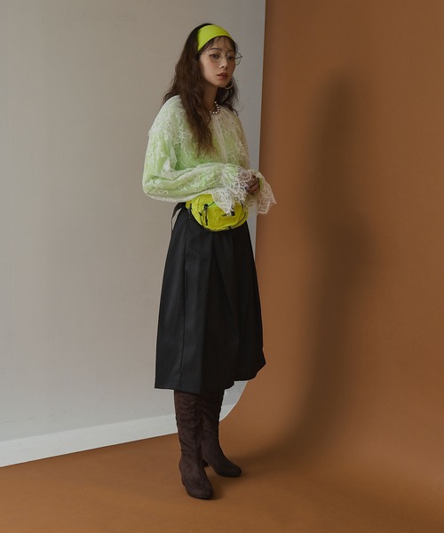 bohmal(ボマール)の「5cmローヒール楽チン美脚ニーハイブーツ(ブーツ・レディース・ブラック/ダークブラウン/ブラック系その他2/ブラック系その他・23.5cm/24.5cm/23.0cm/24.0cm/25.0cm)」の15枚目の写真