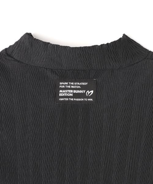 MASTER BUNNY EDITION(マスターバニーエディション)の「フルダルプリーツ スリーブレスモックネックカットソー(Tシャツ/カットソー・レディース・グレー系その他2/ホワイト・MEDIUM)」の12枚目の写真