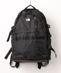【NEW ERA/ニューエラ】キャリアパック 35L ライトウェイト プリントロゴ ブラック × ブラック