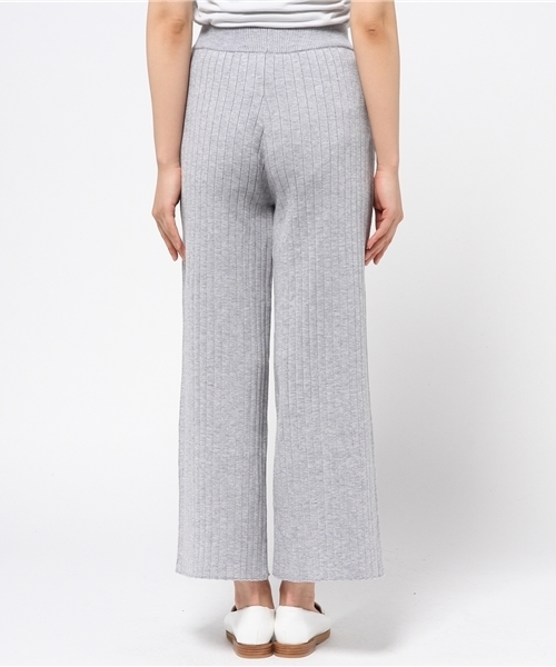 CIAOPANIC(チャオパニック)の「【Ciaopanic】 RIBワイドPT(その他パンツ・レディース・ブラック/グレー・FREE)」の8枚目の写真