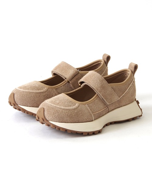 Minnetonka(ミネトンカ)の「MINNETONKA(ミネトンカ) / メリージェーンスニーカー 26M05(スニーカー・レディース・ベージュ/ブラウン/オフホワイト/ブラック・10/9/6/8/7)」の2枚目の写真