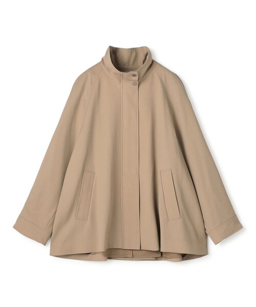 BALLSEY（ボールジィ）の「クリアウールギャバジン テントラインコート（その他アウター・レディース・ネイビー/ベージュ・36）」の2枚目の写真