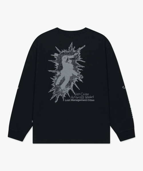 LMCの「ELECTRIC MAN LONG SLV TEE black(Tシャツ/カットソー・レディース・その他・SMALL/X-LARGE/LARGE/MEDIUM)」の2枚目の写真