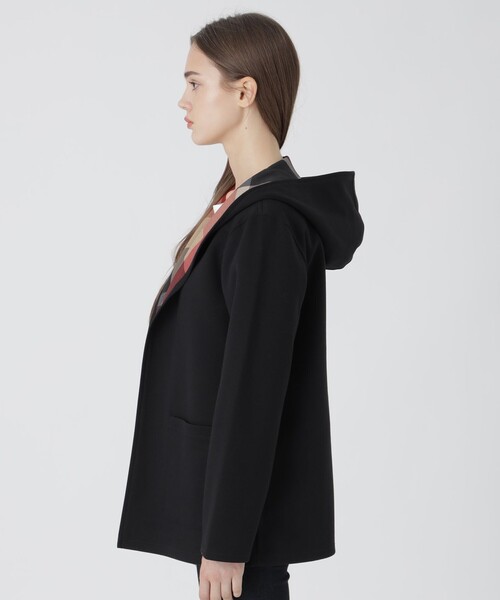 BLUE LABEL CRESTBRIDGE（ブルーレーベルクレストブリッジ）の「リバーシブルダンボールコーディガン（ブルゾン・レディース・ベージュ/グレー系その他/ブラック・38）」の18枚目の写真