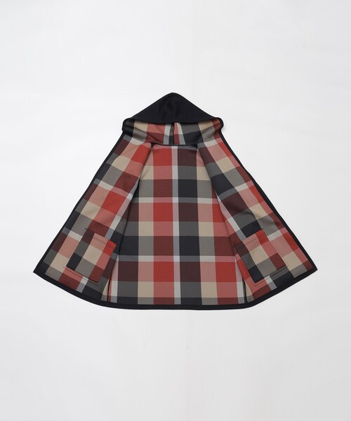 BLUE LABEL CRESTBRIDGE（ブルーレーベルクレストブリッジ）の「リバーシブルダンボールコーディガン（ブルゾン・レディース・ベージュ/グレー系その他/ブラック・38）」の10枚目の写真