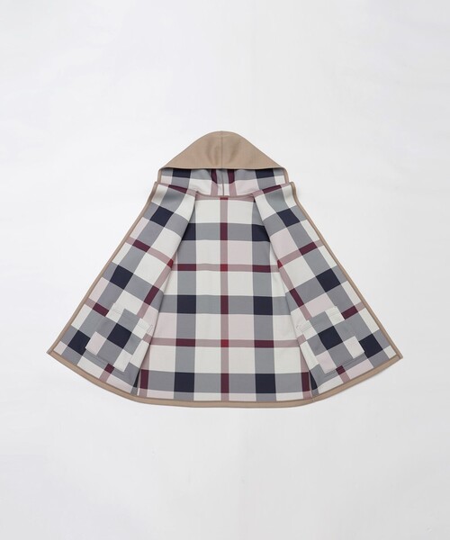 BLUE LABEL CRESTBRIDGE（ブルーレーベルクレストブリッジ）の「リバーシブルダンボールコーディガン（ブルゾン・レディース・ベージュ/グレー系その他/ブラック・38）」の7枚目の写真