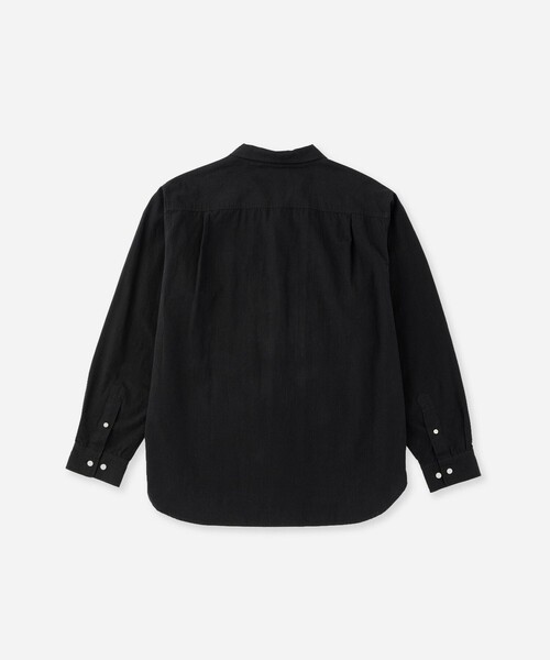 Saturdays NYC(サタデーズ ニューヨークシティ )の「Hanley Chambray Melange Shirt(シャツ/ブラウス・メンズ・ブラック/サックスブルー・L/M)」の9枚目の写真