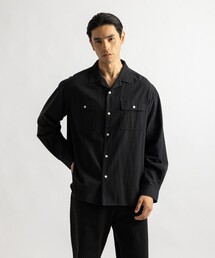 Saturdays NYC | Hanley Chambray Melange Shirt(シャツ/ブラウス)