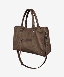 ベルトンカーブトートバッグ_ブラウン Velton Curve Tote Bag_Brown