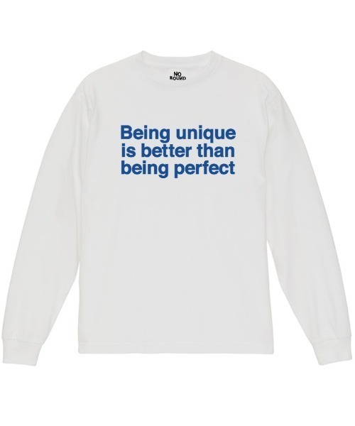 NOBOUND(ノーバウンド)の「NOBOUND(ノーバウンド) 長袖Tシャツ メッセージロゴ プリント レギュラーシルエット ロンT トップス カットソー レディース(Tシャツ/カットソー・レディース・ブラック/ホワイト/ネイビー・S)」の2枚目の写真