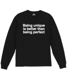 NOBOUND(ノーバウンド) 長袖Tシャツ メッセージロゴ プリント レギュラーシルエット ロンT トップス カットソー レディース