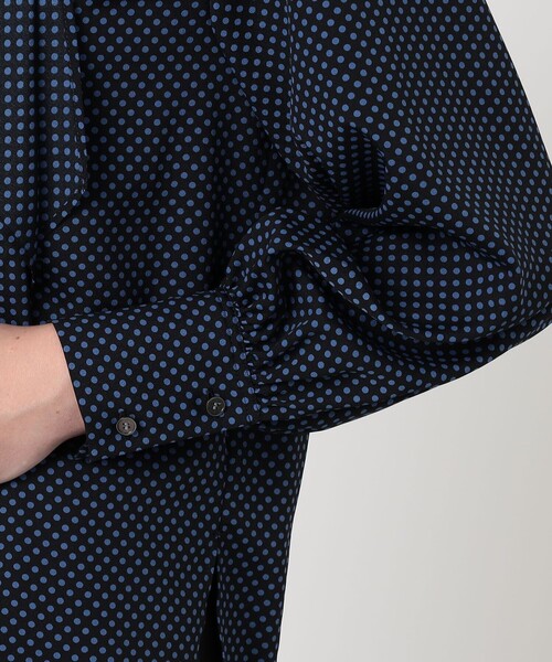 BALLSEY(ボールジィ)の「ドットプリント ボウタイブラウス(シャツ/ブラウス・レディース・ブラウン系その他/ブルー系その他・36)」の9枚目の写真