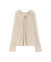 WOOL SHIRRING TOP 001 (3color)