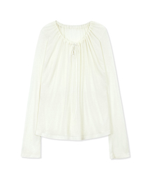 WOOL SHIRRING TOP 001 (3color)