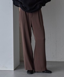 for c（フォーシー）の「[低身長 高身長向けサイズ有]落ち感セミフレアパンツ【サスティナブル】（その他パンツ）」