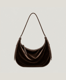 ARCO バッグ ブラウン ベルベット