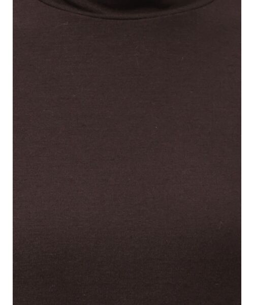 Ungrid（アングリッド）の「ハイネックロングスリーブTee（Tシャツ/カットソー・レディース・ピンク/ブラウン/オフホワイト/ブルー・FREE）」の6枚目の写真