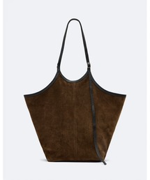 SILOH SUEDE MAGAZINE TOTE BAG | SILOH スエード マガジン トートバッグ