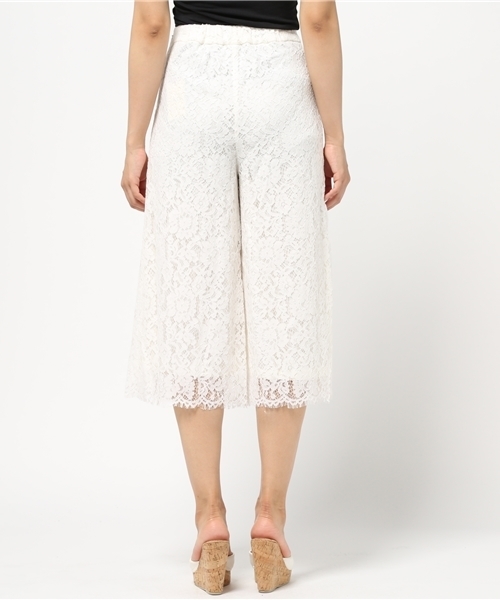 FREE'S MART(フリーズマート)の「レースガウチョパンツ(その他パンツ・レディース・ホワイト/ブルー/ネイビー・FREE)」の6枚目の写真