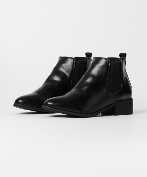 SESTO(セスト)の「ウッドヒールのショート丈のサイドゴアブーツ(ブーツ・レディース・ブラック/ブラック系その他2/ネイビー/ブラウン系その他/ホワイト/ダークブラウン/ブラック系その他・LL/3L/L/M/S)」の17枚目の写真