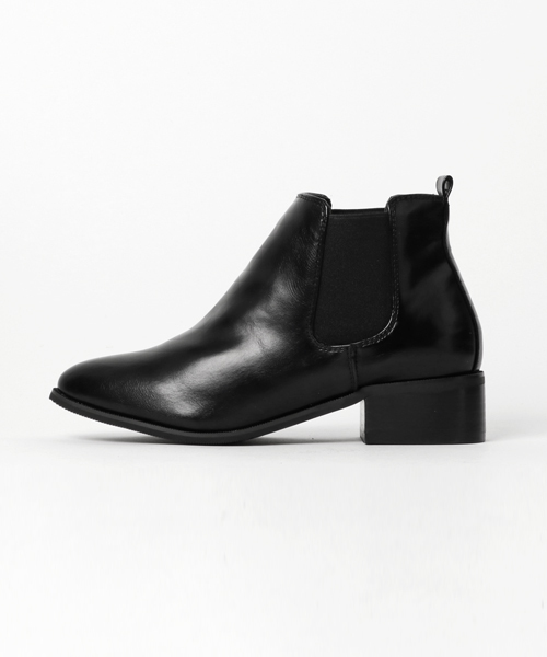 SESTO(セスト)の「ウッドヒールのショート丈のサイドゴアブーツ(ブーツ・レディース・ブラック/ブラック系その他2/ネイビー/ブラウン系その他/ホワイト/ダークブラウン/ブラック系その他・LL/3L/L/M/S)」の8枚目の写真