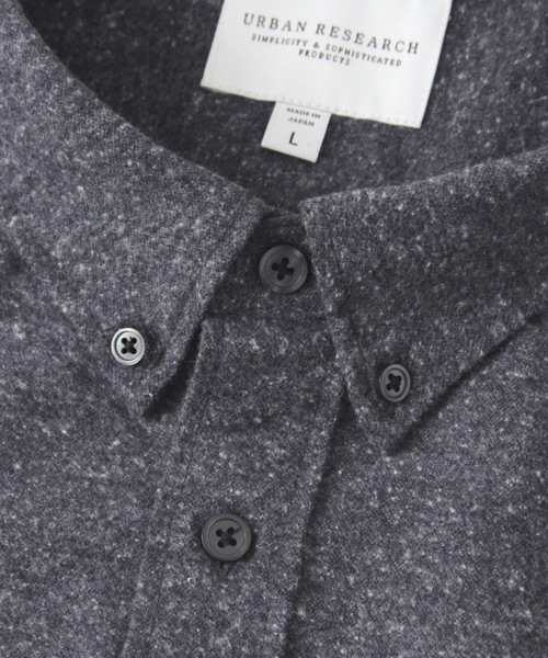 URBAN RESEARCH（アーバンリサーチ）の「UR ジャズネップB.Dシャツ（シャツ/ブラウス・メンズ・チャコールグレー/グレー/ネイビー・LARGE/MEDIUM）」の22枚目の写真