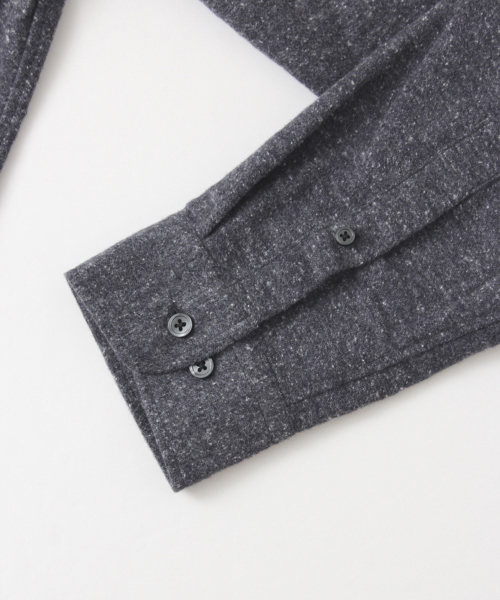 URBAN RESEARCH（アーバンリサーチ）の「UR ジャズネップB.Dシャツ（シャツ/ブラウス・メンズ・チャコールグレー/グレー/ネイビー・LARGE/MEDIUM）」の13枚目の写真