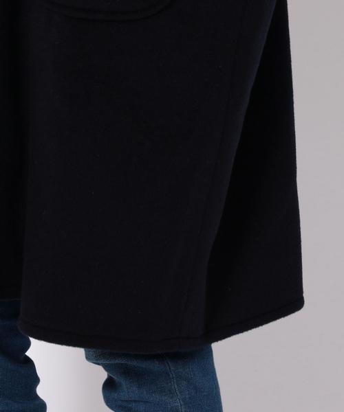 SHIPS Days(シップスデイズ)の「STAMP AND DIARY:ワイド コート(その他アウター・レディース・ネイビー/キャメル・ONE SIZE)」の6枚目の写真