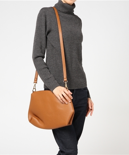 PLAIN CLOTHING(プレーンクロージング)の「セカンドバッグ付きトートバッグ【PLAIN CLOTHING】(トートバッグ・レディース・カーキ/ブラック/ボルドー/キャメル/グレー/ネイビー・FREE)」の13枚目の写真