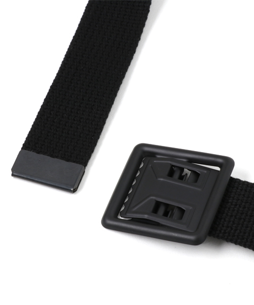 CLANE（クラネ）の「GI LONG BELT（ベルト・メンズ・ブラック/グリーン・FREE）」の3枚目の写真