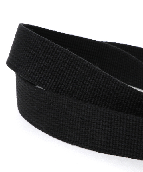 CLANE（クラネ）の「GI LONG BELT（ベルト・メンズ・ブラック/グリーン・FREE）」の4枚目の写真