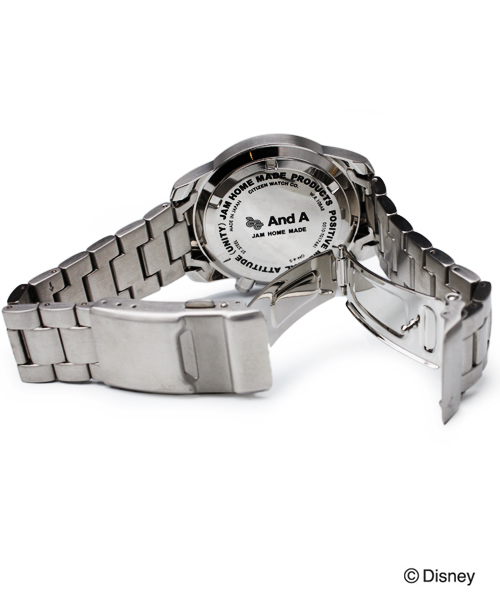 And A（アンドエー）の「SECRET MICKEY WATCH HOMME（And A×JAM HOME MADE）（アナログ腕時計・メンズ・シルバー・FREE）」の8枚目の写真