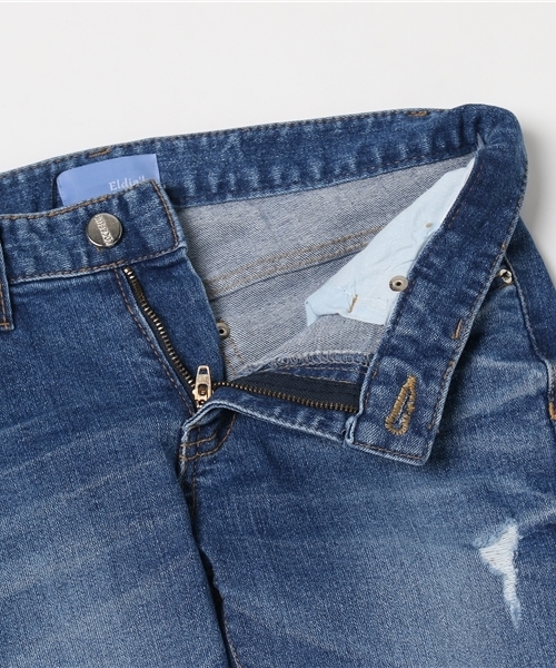 Eldia'lu（エルディアル）の「グラデーションダメージスキニーデニム（デニムパンツ・レディース・ブルー・MEDIUM/SMALL/LARGE）」の7枚目の写真