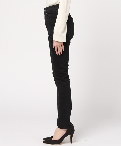 JILL STUART（ジルスチュアート）の「《JILL JEAN》ベーシックスキニーパンツ（デニムパンツ・レディース・ブラック/ブルー・0/2/4）」の4枚目の写真