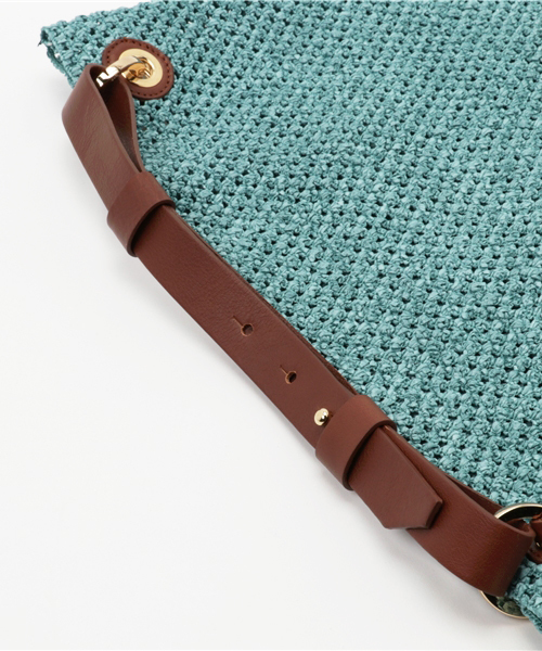 POPCORN（ポップコーン）の「【POPCORN ポップコーン　PAPILLONNER別注】（ショルダーバッグ・レディース・ラベンダー/ライトブルー・FREE）」の4枚目の写真