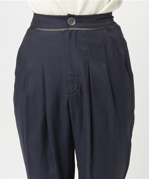 PEGGY LANA(ペギーラナ)の「Side Curl Zip PT(その他パンツ・レディース・カーキ/ネイビー・1/0/2)」の11枚目の写真