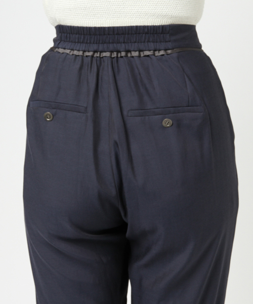 PEGGY LANA(ペギーラナ)の「Side Curl Zip PT(その他パンツ・レディース・カーキ/ネイビー・1/0/2)」の12枚目の写真