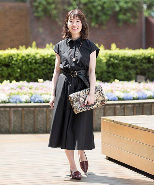 NATURAL BEAUTY BASIC（ナチュラルビューティーベーシック）の「サークルトップネックレス（ネックレス・レディース・ゴールド/シルバー・ﾌﾘ-）」の6枚目の写真