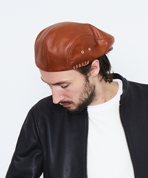 UNITED TOKYO | レザーコンビハンチング(ハンチング/ベレー帽)