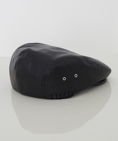 UNITED TOKYO（ユナイテッドトウキョウ）の「レザーコンビハンチング（ハンチング/ベレー帽・メンズ・ブラック/ブラウン・FREE）」の8枚目の写真