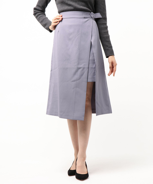 Cecil Mcbee セシルマクビー の レイヤード風巻きスカート スカート Wear