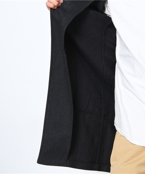 Lui's（ルイス）の「superthanksｳｰﾙｺｰﾄ（その他アウター・メンズ・ブラウン/ネイビー・SMALL/MEDIUM）」の5枚目の写真