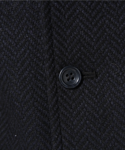 Lui's（ルイス）の「superthanksｳｰﾙｺｰﾄ（その他アウター・メンズ・ブラウン/ネイビー・SMALL/MEDIUM）」の6枚目の写真