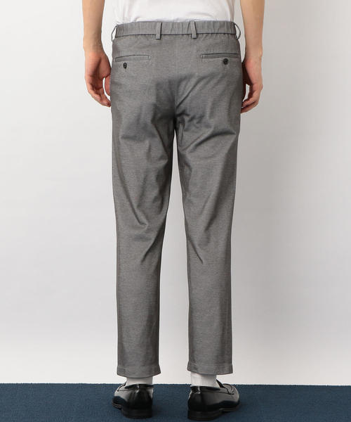 green label relaxing（グリーンレーベルリラクシング）の「NM ジャージードビー ユーティリティー パンツ テーパード 9L ＜吸水速乾機能＞ ◆（その他パンツ・メンズ・グレー/ブラック/ネイビー・XL/XXL/L/XS/M/S）」の4枚目の写真