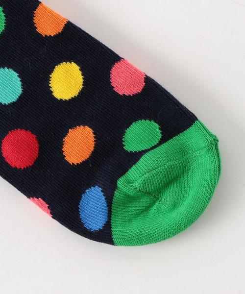 Happy Socks（ハッピーソックス）の「HAPPY SOCKS(ハッピーソックス) 2P 18SS（ソックス/靴下・キッズ・オレンジ/ロイヤルブルー/ネイビー/ホワイト・7-9Y:19.5-21.5cm/4-6Y:17-19cm/2-3Y(14.5-16.5cm)）」の8枚目の写真
