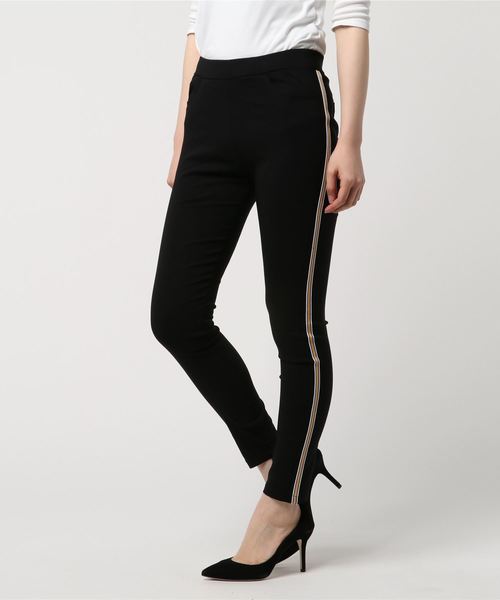 SpRay(スプレイ)の「サイドラインSKINNY(その他パンツ・レディース・ホワイト/ブラック/ホワイト×ブラック/レッド/イエロー・FREE)」の9枚目の写真