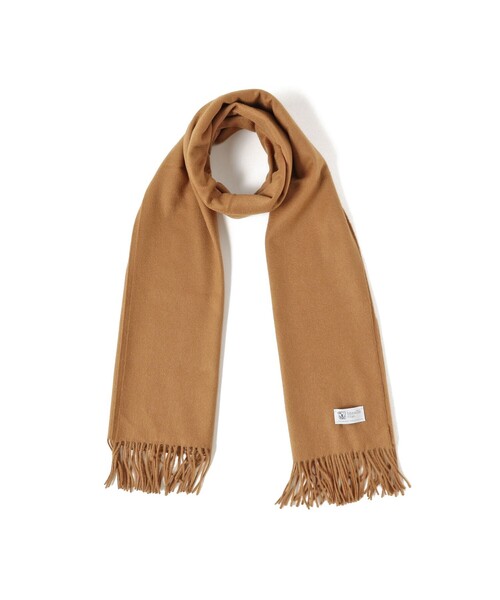 EFFE BEAMS（エッフェビームス）の「Johnstons of Elgin / ソリッドカシミヤ ストール（ストール/ショール・レディース・ライトグレー/ライトブルー/ダークブラウン/ブラウン系その他4/レッド系その他4・ONE SIZE）」の10枚目の写真