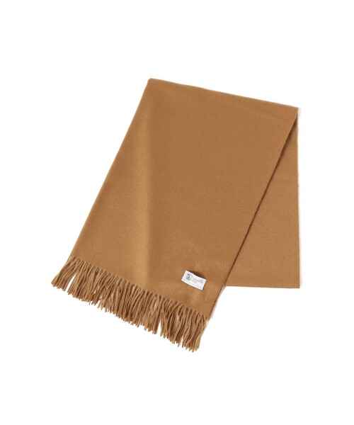 EFFE BEAMS（エッフェビームス）の「Johnstons of Elgin / ソリッドカシミヤ ストール（ストール/ショール・レディース・ライトグレー/ライトブルー/ダークブラウン/ブラウン系その他4/レッド系その他4・ONE SIZE）」の9枚目の写真