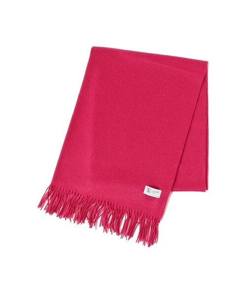 EFFE BEAMS（エッフェビームス）の「Johnstons of Elgin / ソリッドカシミヤ ストール（ストール/ショール・レディース・ライトグレー/ライトブルー/ダークブラウン/ブラウン系その他4/レッド系その他4・ONE SIZE）」の7枚目の写真