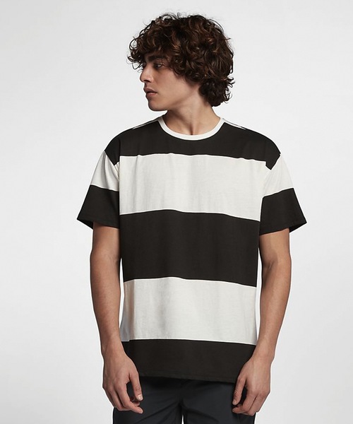 Hurley （ハーレー）の「M HRLY RUGBY DESTROY CREW SS（Tシャツ/カットソー・メンズ・アイボリー/ブルー・MEDIUM/LARGE/SMALL）」の2枚目の写真